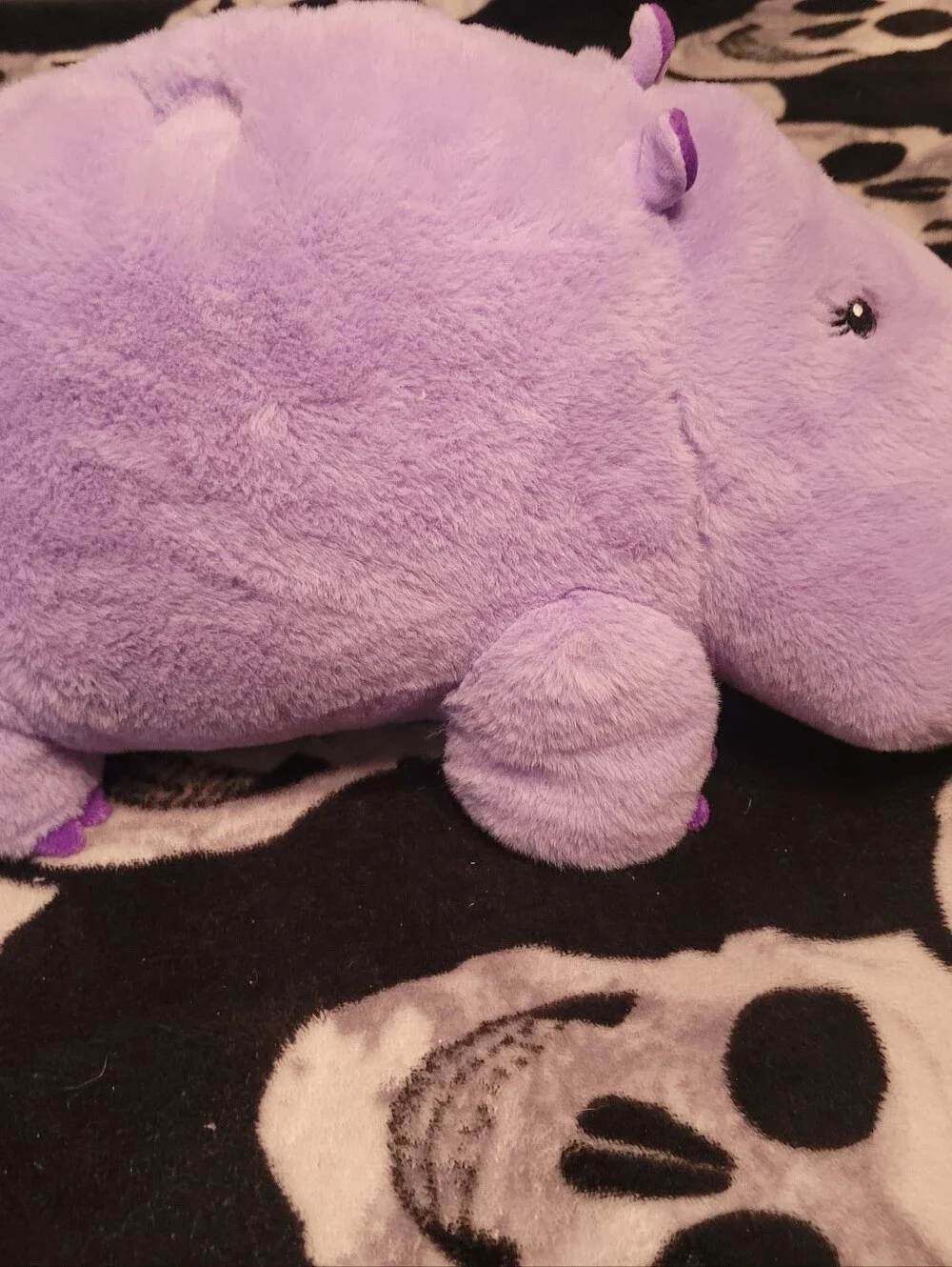 Plush Purple Hippo Stuffed Animal - Soft Kids Toy Giggle Scape By Target